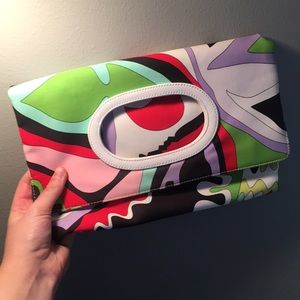 Emilio Pucci Cloth Handbag